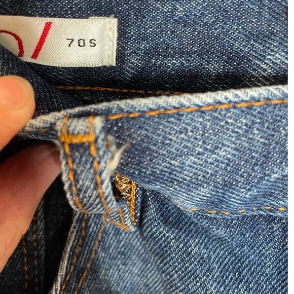 Vigoss 70s Royce High Rise Denim Jeans - Size 27 - Picture 6 of 6
